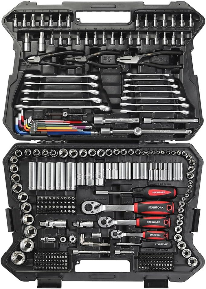 TRUE MECHANIC™ 314-Piece Pro Tool & Socket Set for Every Mechanic's Needs
