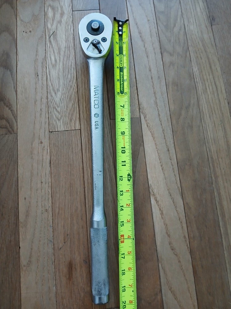 Matco 3/4” Drive Quick Release Ratchet, Dr20t