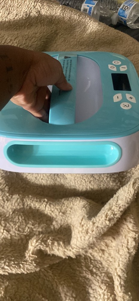 Light Blue Heat Press Machine For Transfers