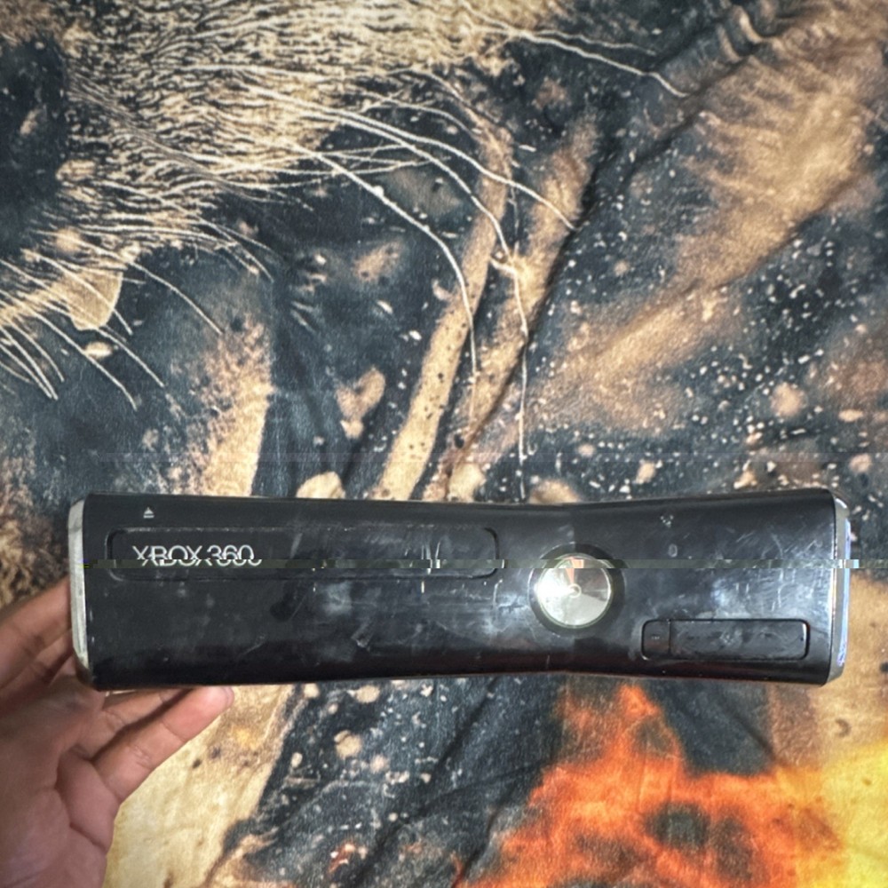 Microsoft Xbox 360 Black Home Console HDMI Ethernet USB
