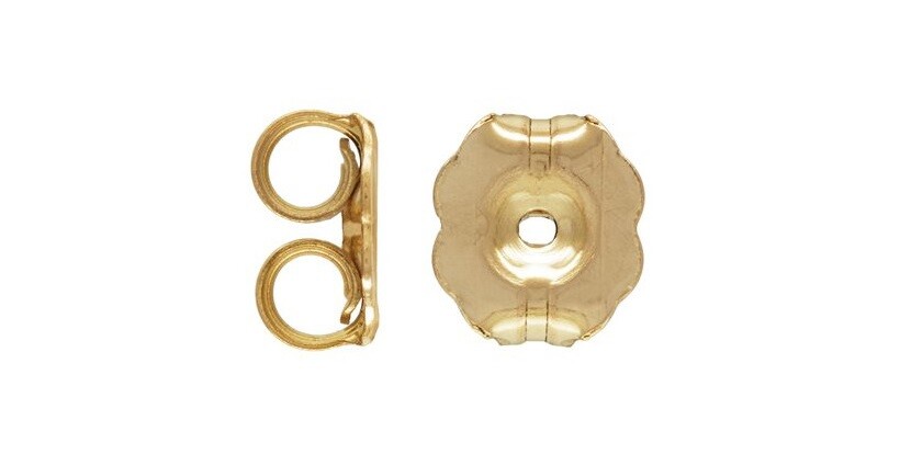 2 Gold Filled Extra Heavy Earring Backs