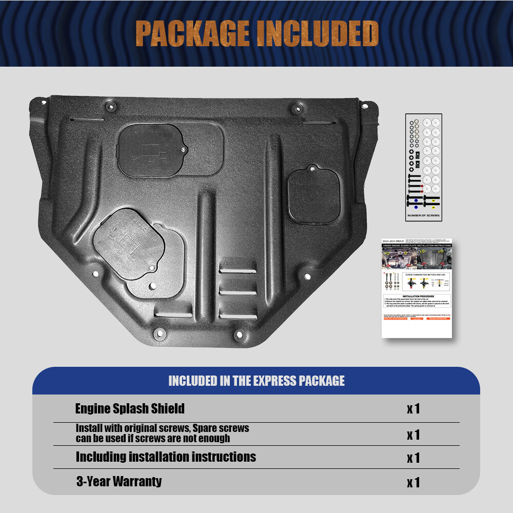 For Mazda3 2015-2017 Front Engine Splash Shield Engine Cover Case Guard