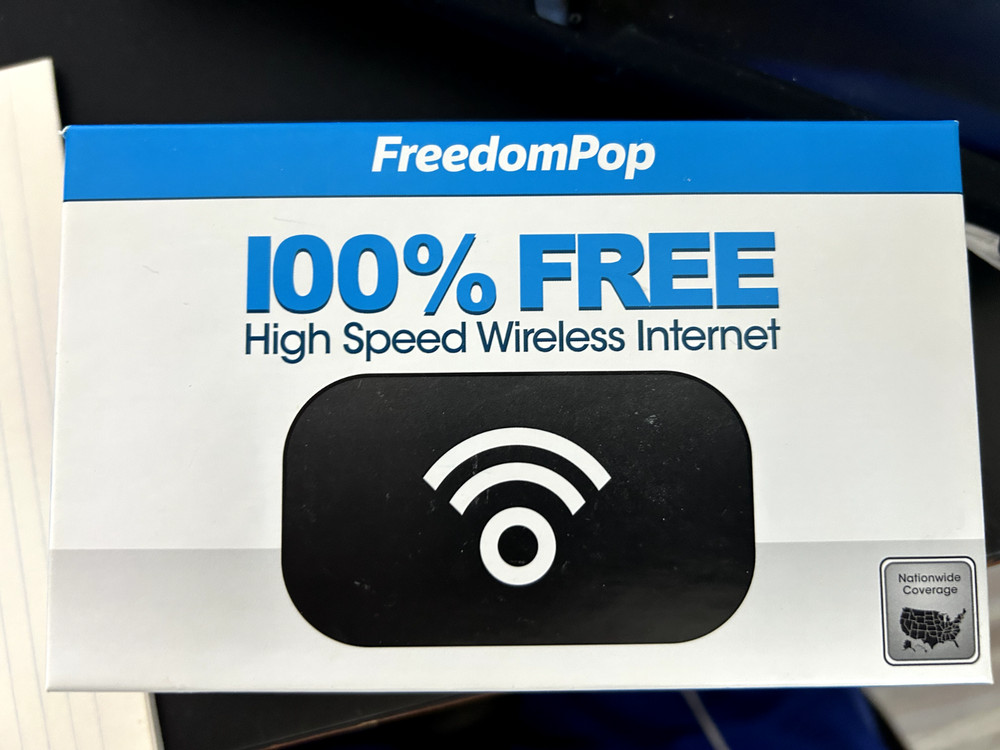 FreedomPop MiFi 500 4G LTE Mobile Hotspot Device