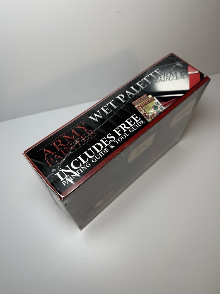 Army Painter Wet Palette Brush & Storage NEW See Description