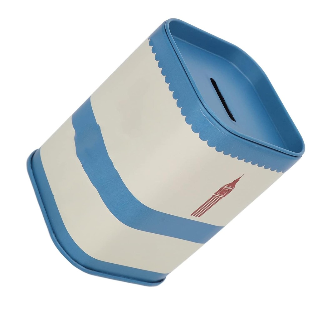 Blade Disposal Case, Razor Bank, Iron Blue