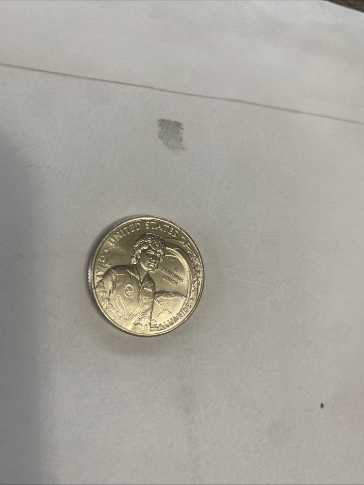 2022 D Dr. Sally Ride Quarter MAJOR ERROR Ghost Comet Tail
