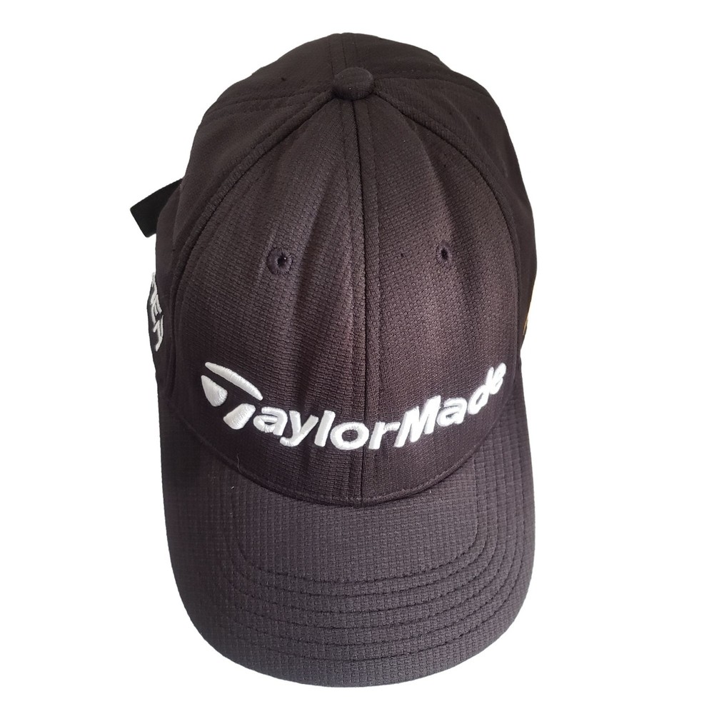 TaylorMade Burner R9 Golf Hat Black Baseball Cap Adjustable Strapback Unisex