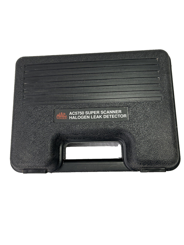 Mac Tools AC5750 Automatic Halogen Leak Detector Hard Case & Manual SEE VIDEO