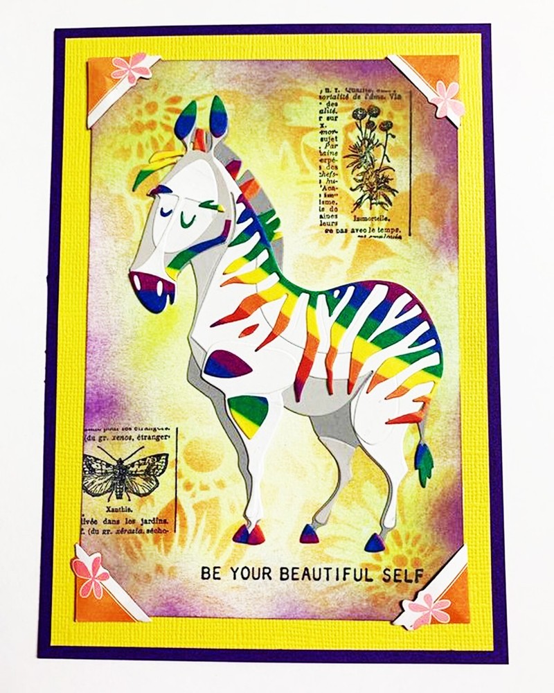 Sizzix Thinlits Winifred Colorize 8pc set #664430 Retail $34.99 by Tim Holtz