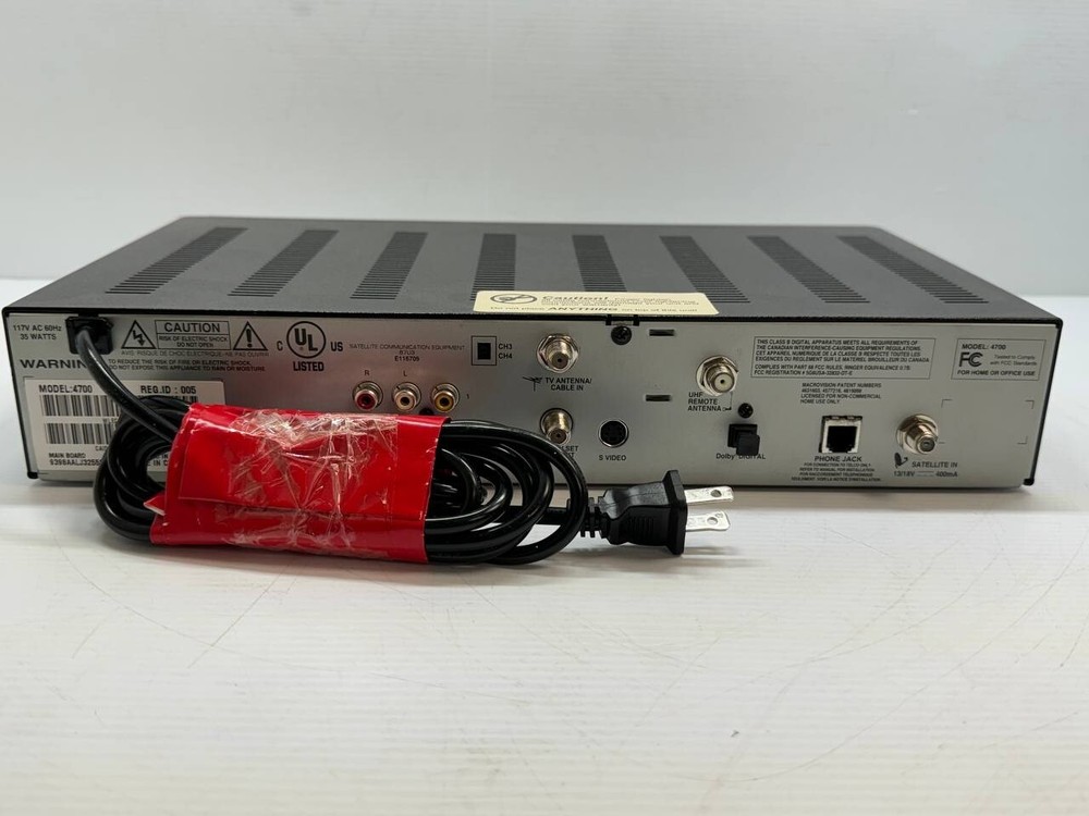 Dish Echostar Model 4700 Receiver DV3 MPEG2