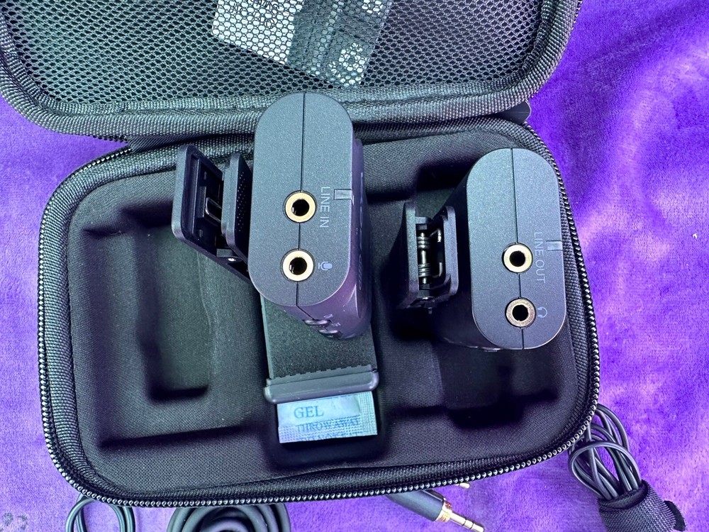 BOYA Digital Wireless Microphone Kit Transmitter Dual Channel BY-WM4-PRO