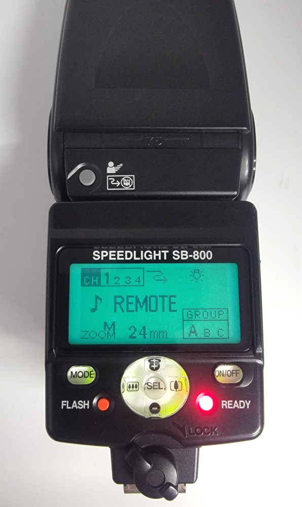 Nikon Speedlight SB-800 TTL Flash Unit Tested Read description!