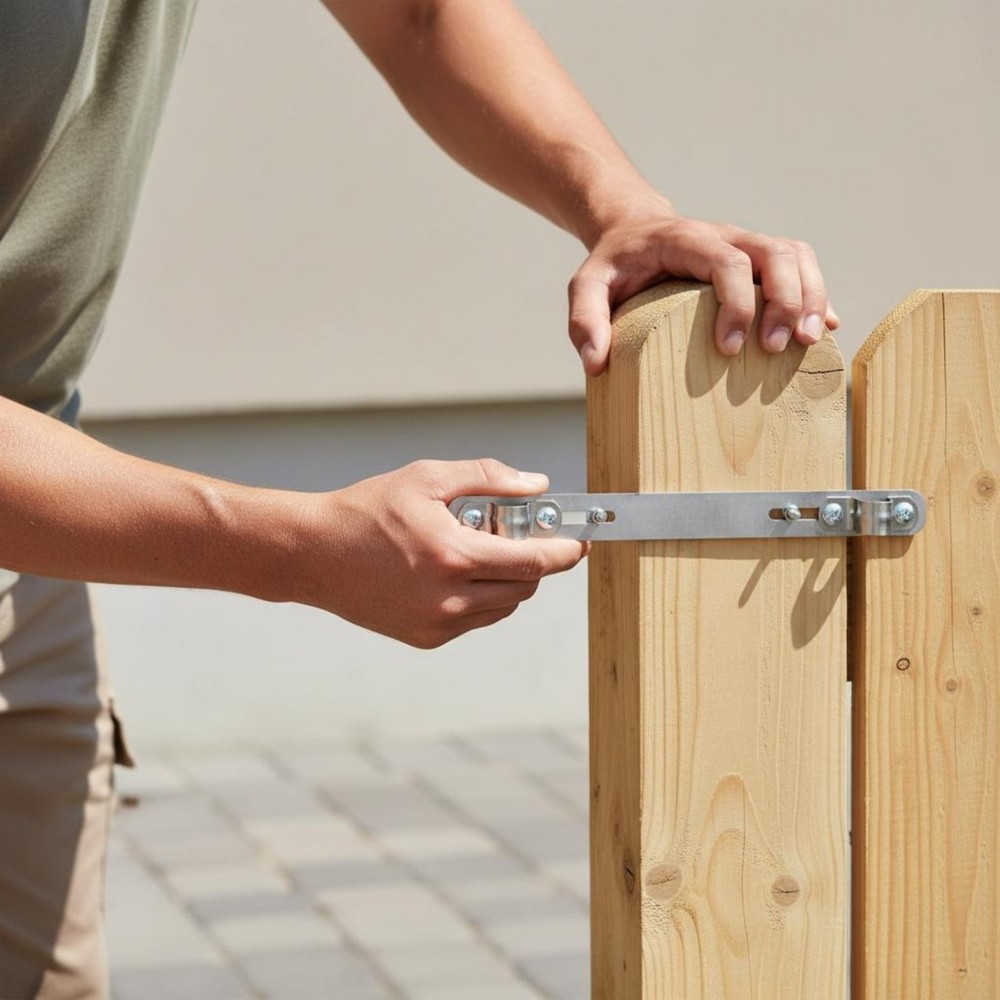 Mailbox Mounting Bracket Easy Installation Mailbox Post Mount Bracket