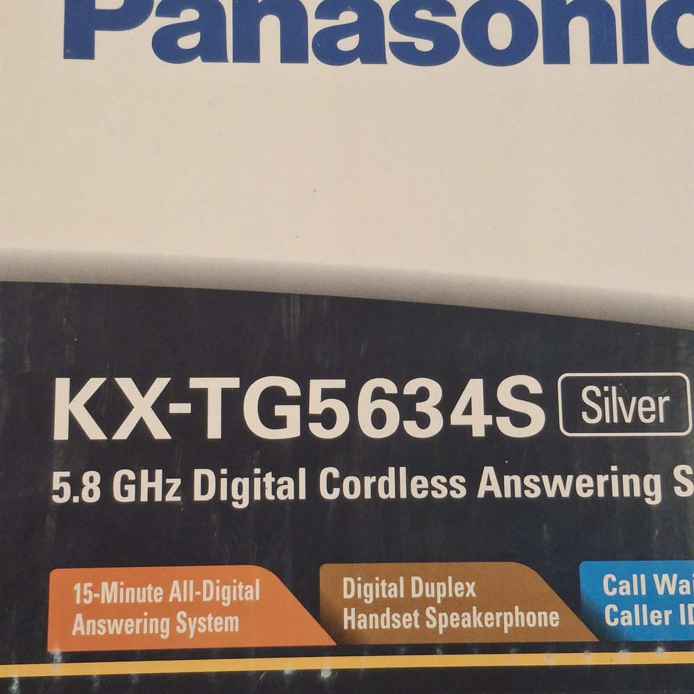 Panasonic KX-TG5634S Silver 3 Phone HandsetsOnly