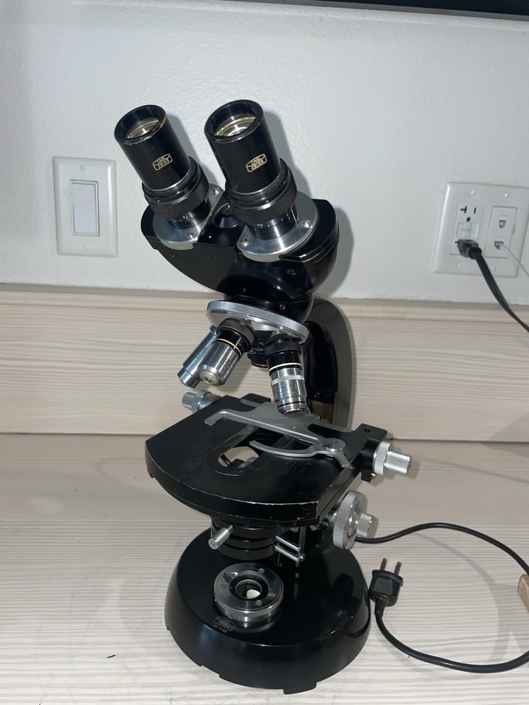 Carl Zeiss Vintage MCM Standard Microscope