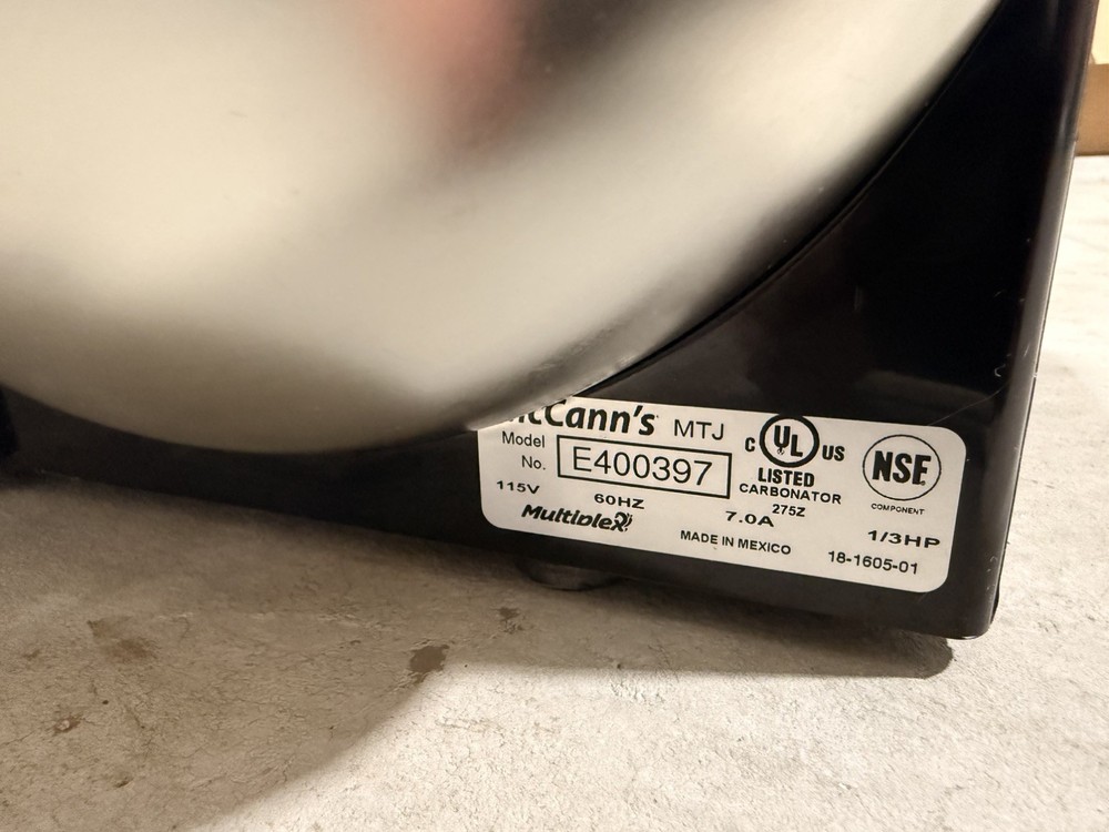 McCann's Big Mac Carbonator - Used