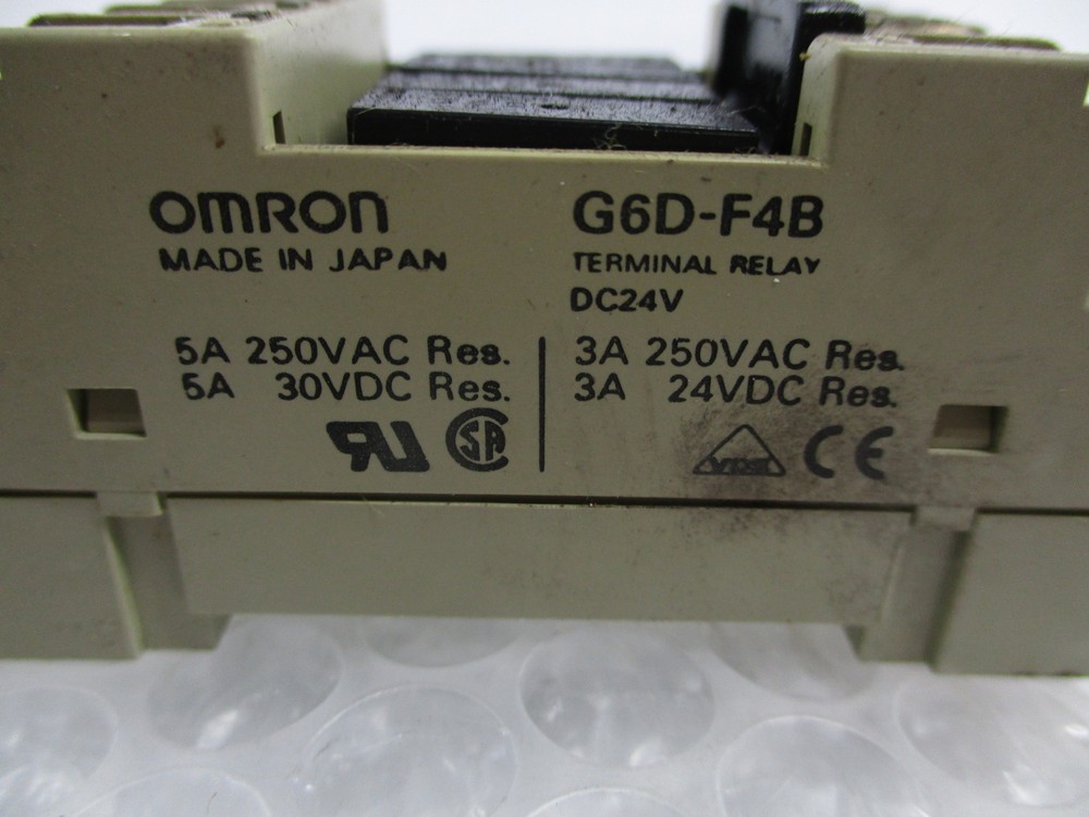 OMRON G6D-F4B RELAY BASE UNMP