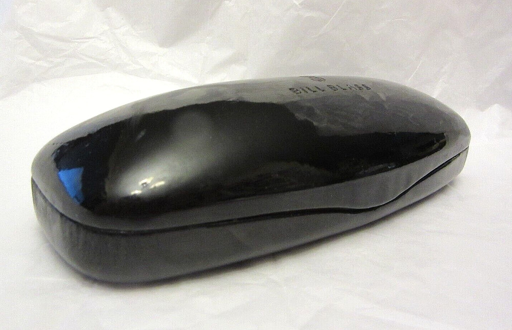 Bill Blass Black Eyeglass Case Holder Hard Shell