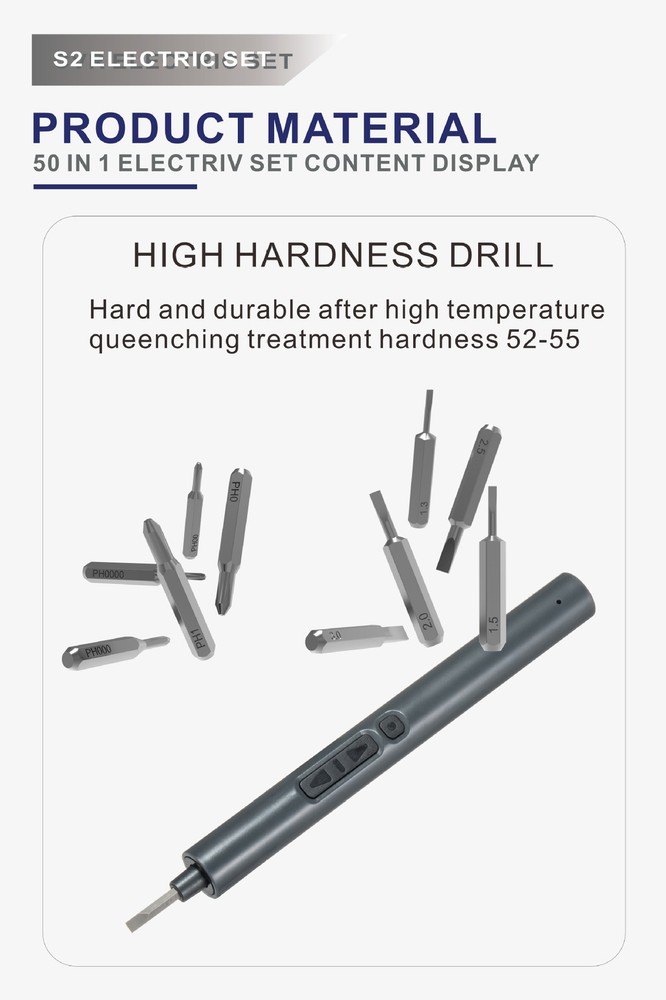 Electric Power Screwdriver Portable Rechargeable Lithium Precision Screw Driver