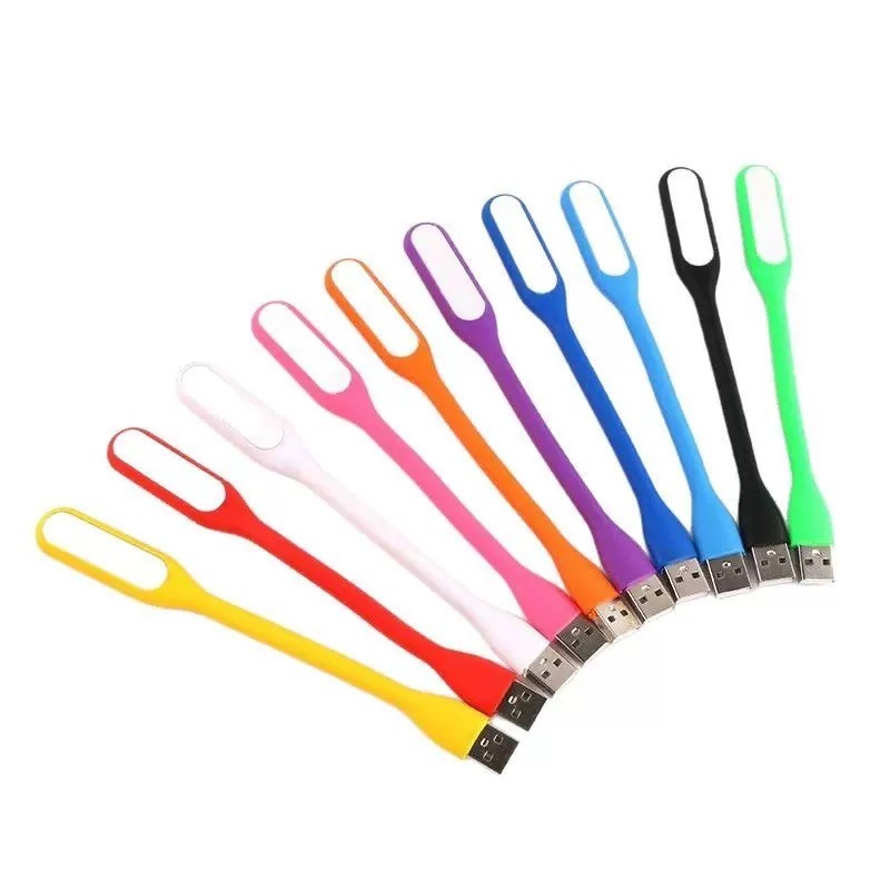 10pcs LED Portable Bendable USB Light Mini Lamp PC Computer Laptop Reading Night