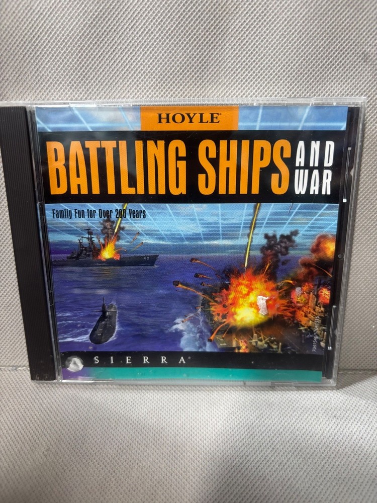 Hoyle Battling Ships and War PC Software Sierra Classic Game