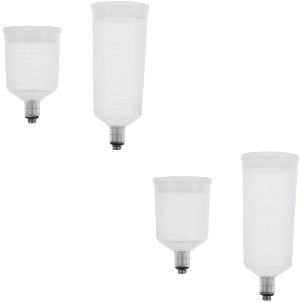 4 PCS Split-type Airbrush Use Paint Container Replaceable Airbrush Pigment Cup