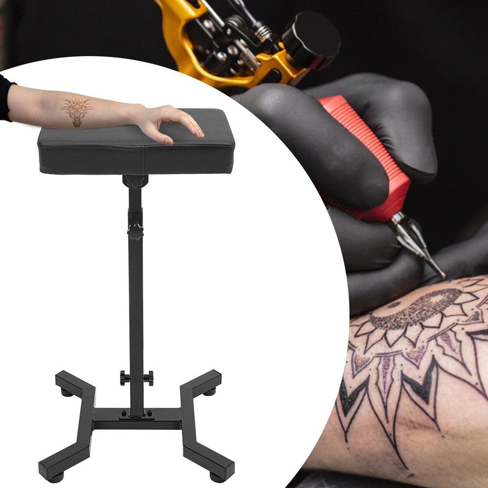 Adjustable Tattoo Armrest Stand with Ergonomic Design and Sturdy Support