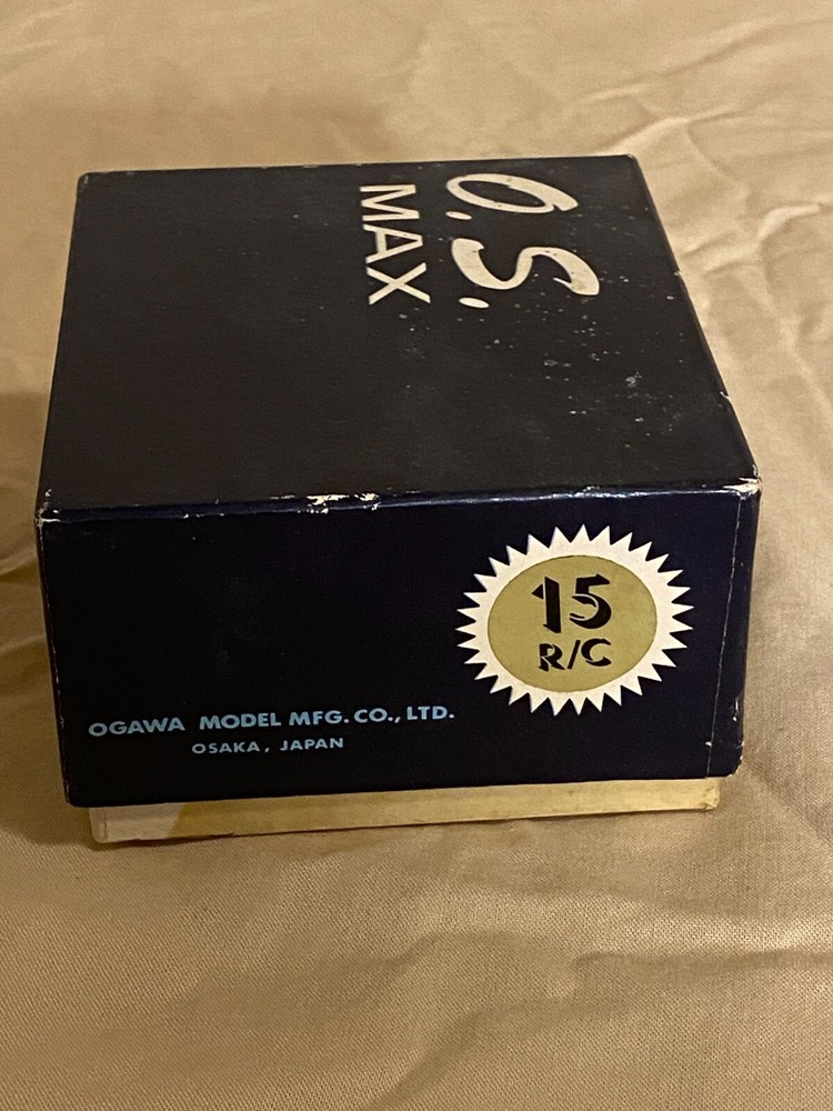 OS Max 15 Engine with Box & Paperwork au-65