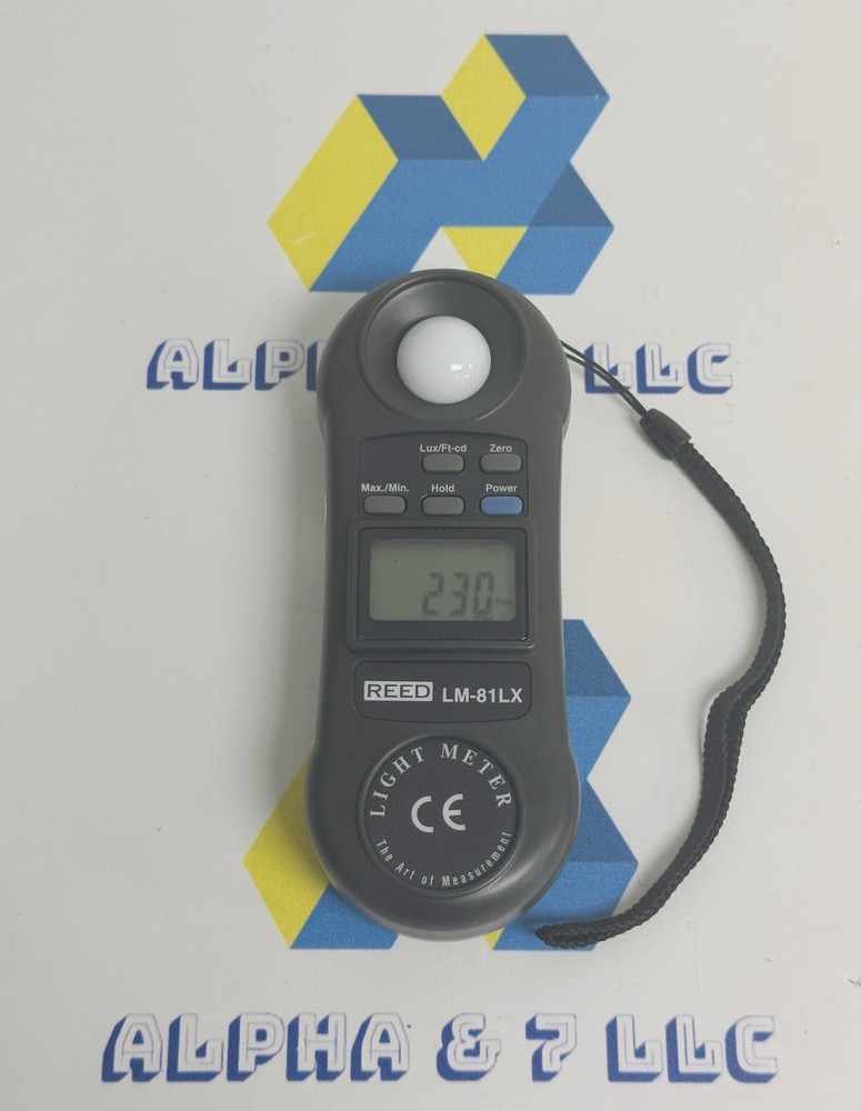 REED Instruments LM-81LX Compact Light Meter