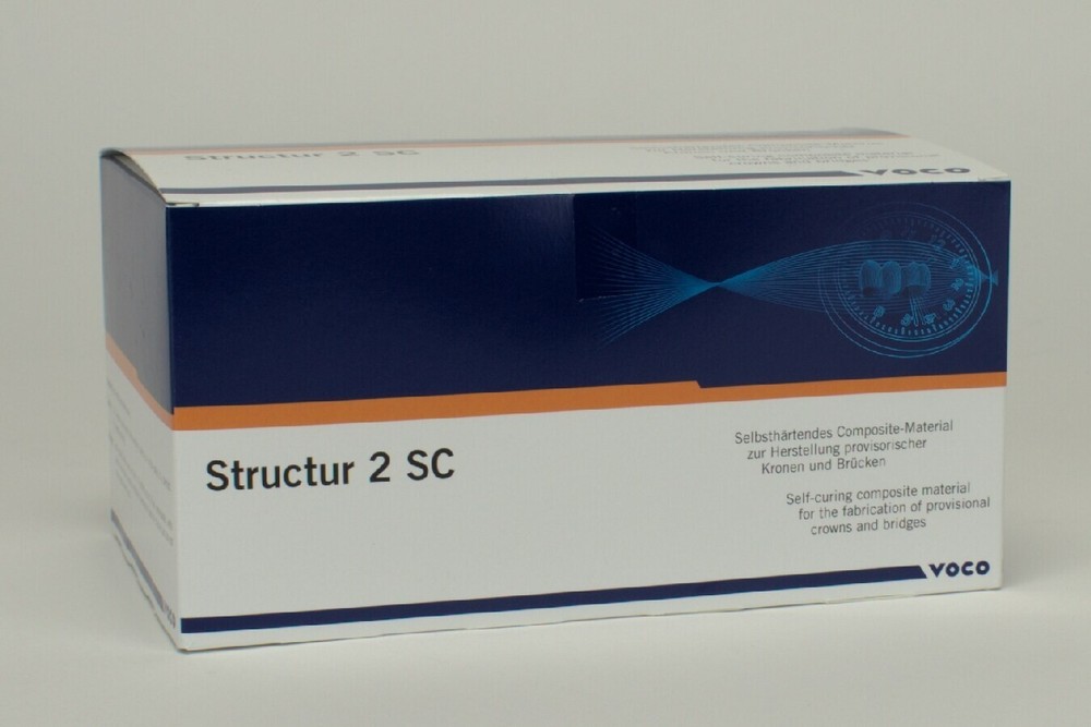 Voco Structur 2 SC Dental Self Cure Composite Temporary Crown Bridge Material