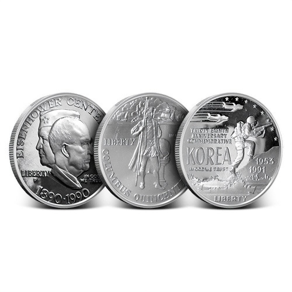 $1 US Mint Commemorative Silver Coin (Varied Condition)