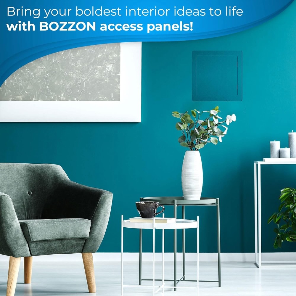 14 x 14 Drywall Access Panel - Durable White Plastic for Easy Repairs