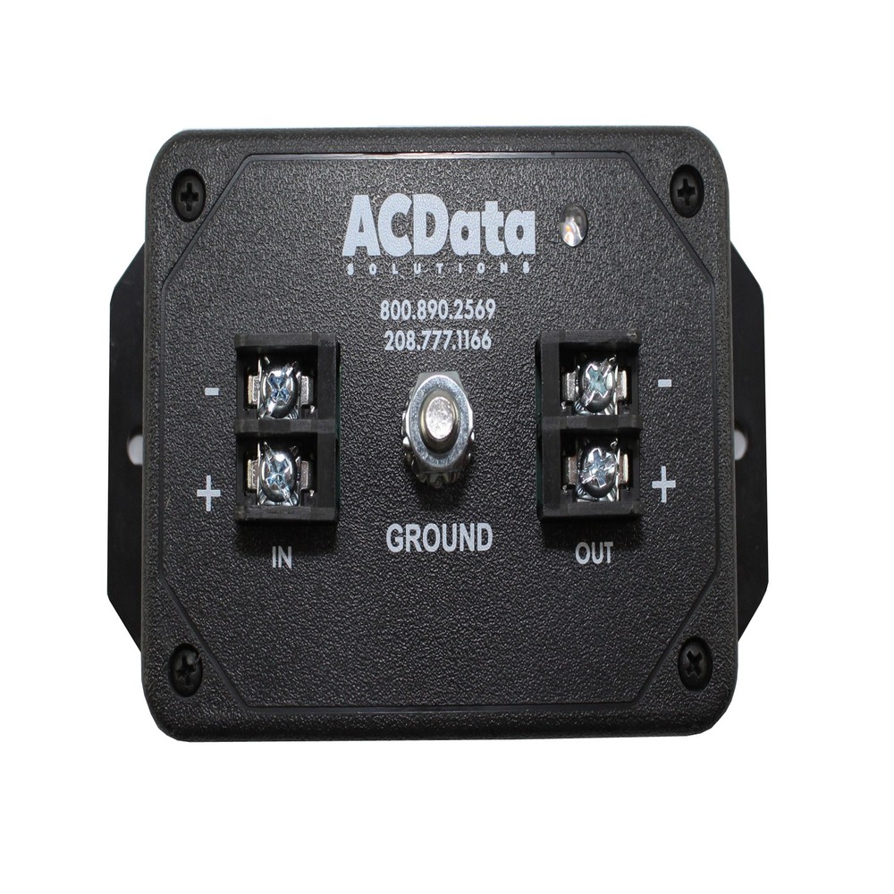 ACDATA DCBH-24 DC POWER AND SIGNAL PROTECTOR - BLACK