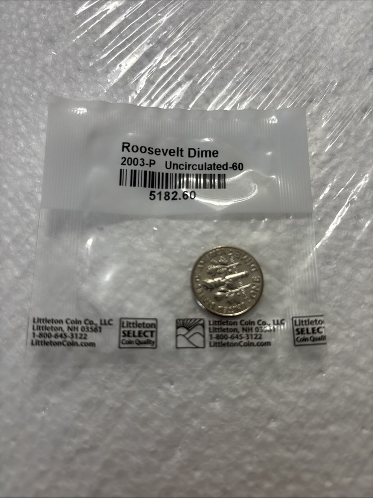 Roosevelt  Dime 2003-P Uncirculated-60