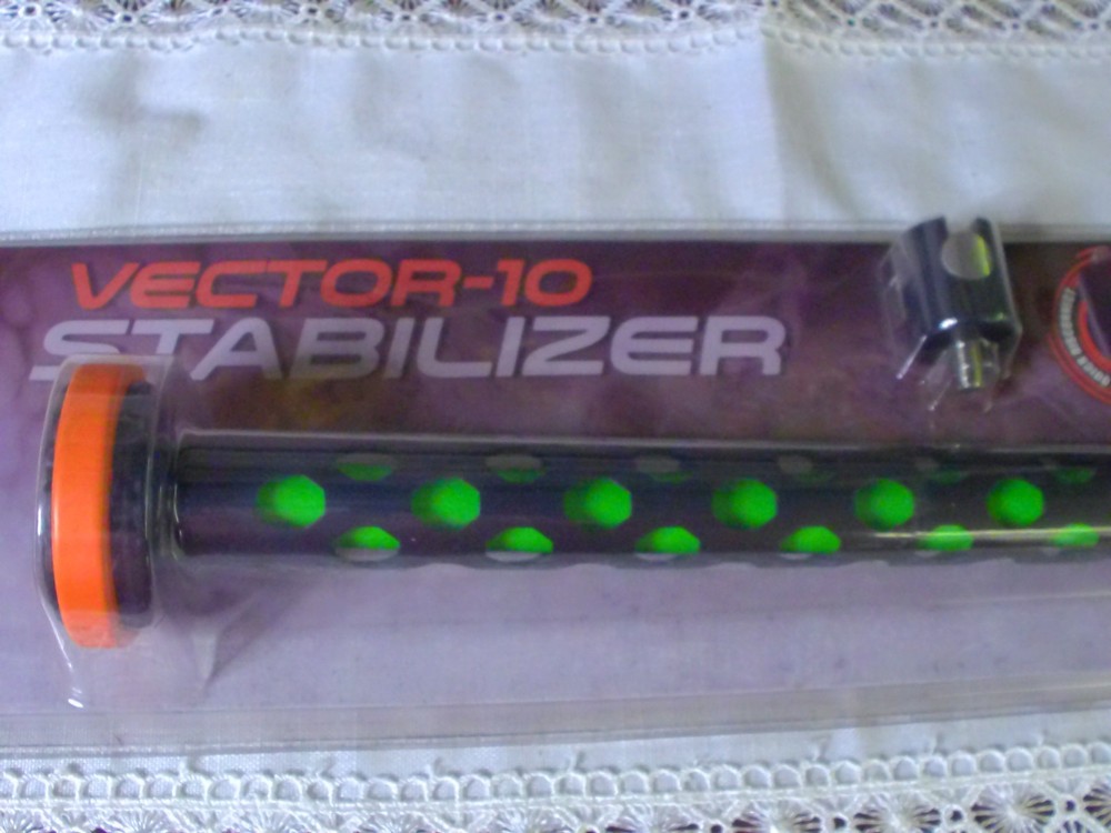 Dead Ringer Compound Bow Stabilizer 10”-VECTOR-10-DR2627-C w/Quick Disconnect