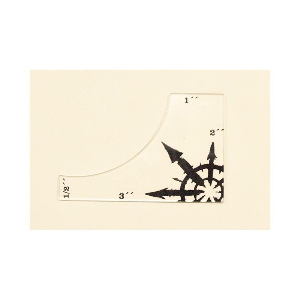 Bandua Warhammer Accessory Measuring Ruler - Chaos New
