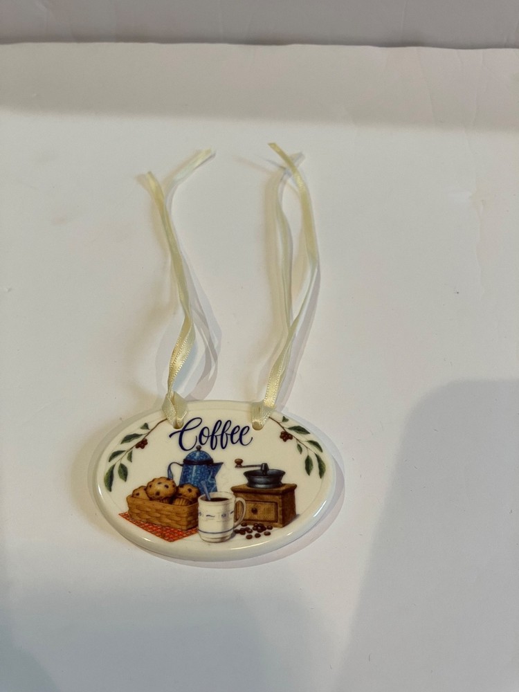 Longaberger Coffee Basket Tie On