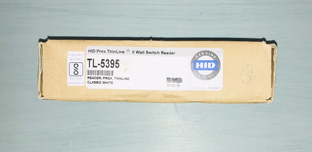 HID PROX THINLINE II WALL SWITCH READER MODEL TL-5395 (WHITE) - NEW OPEN BOX