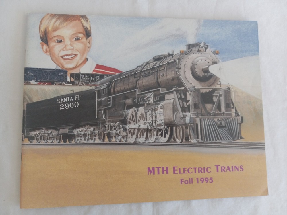 MTH ELECTRIC TRAINS  Fall 1995  34 Pages in Excellent Condition