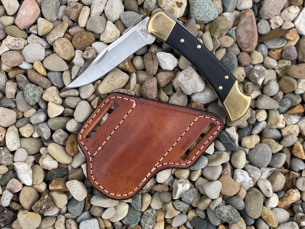Leather Pocket Knife Sheath