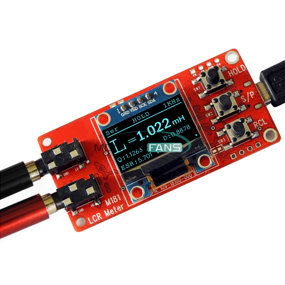 M181 LCR Tester DIY Kits High Precision Inductance Resistance Capacitance Meter