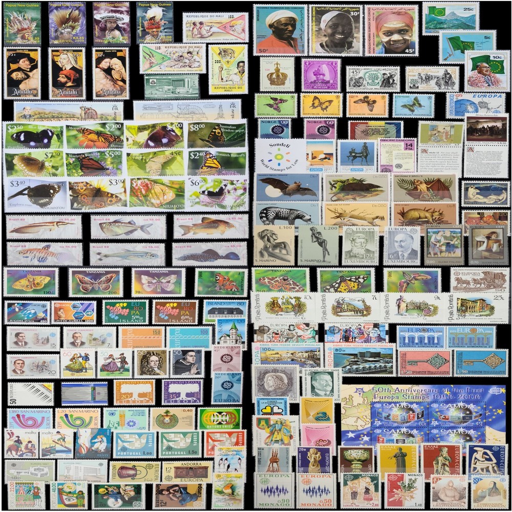 Sondeli Worldwide Stamp Collection Mint (MNH) (Edition 6)