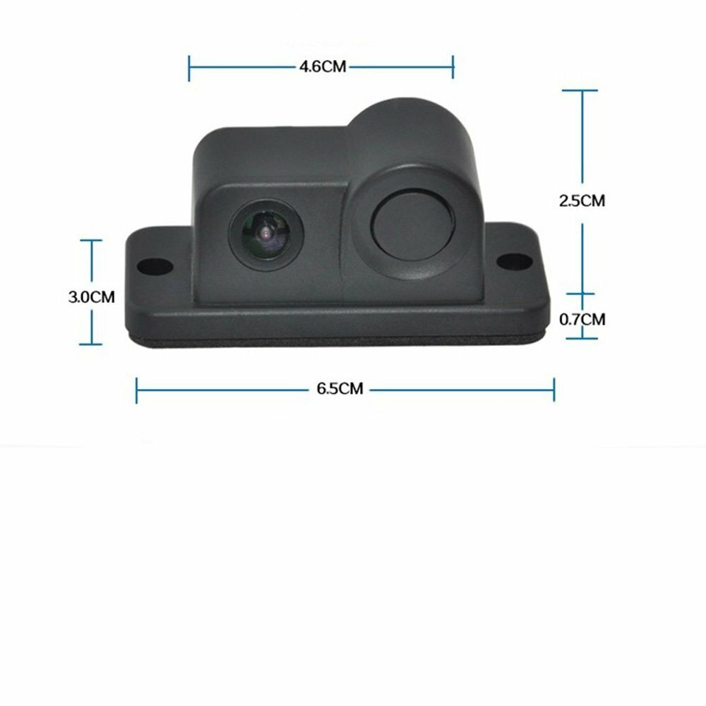 Auto Car Reverse Backup Parking Radar Rear View Camera With Parking Sensor