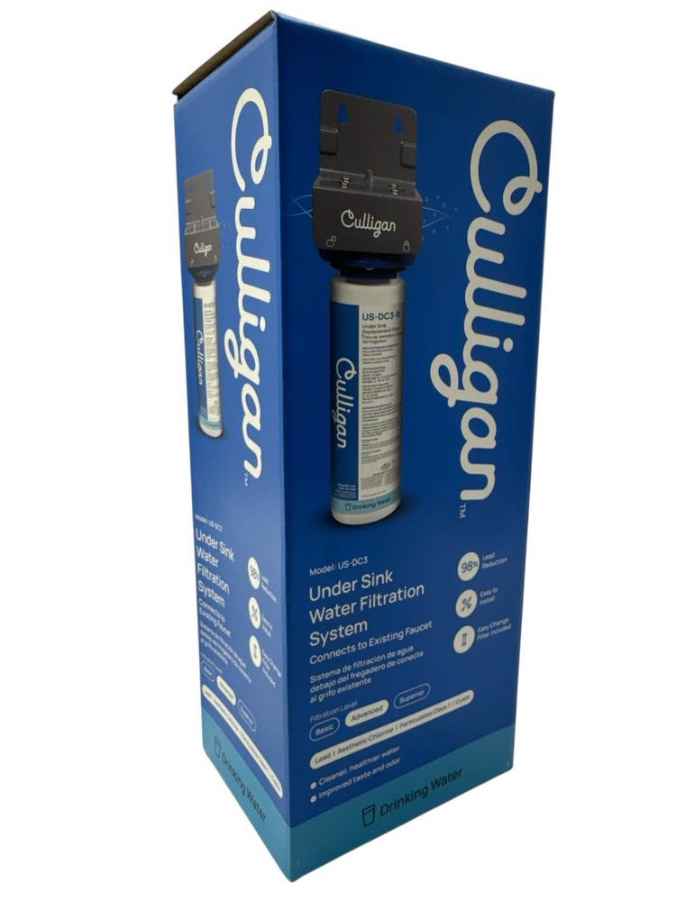 Culligan Under Sink Water Filtration System US-DC3 New