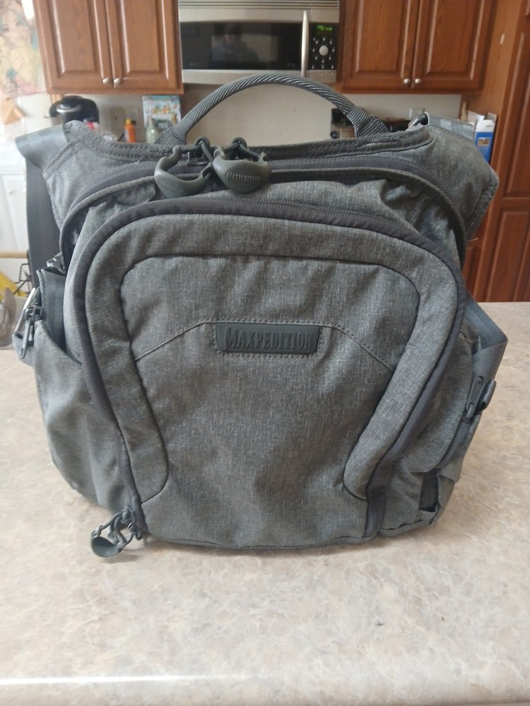 Maxpedition Entity Crossbody Bag. Ash Color