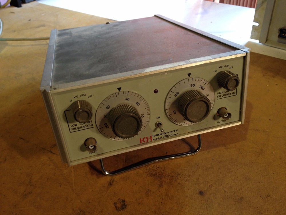 Krohn-Hite Model 3500 Filter