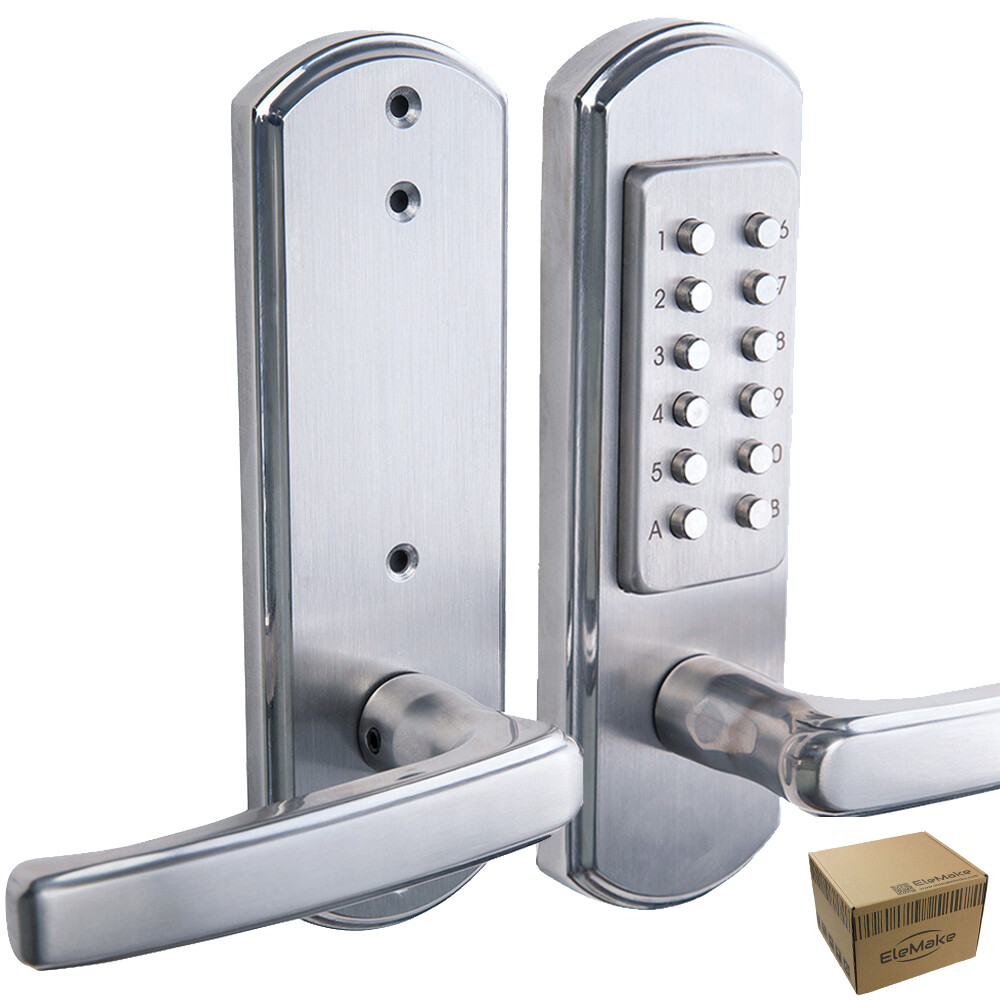 Keyless Entry Door Lock Mechanical Stainless Digital Code Keypad Weatherproof