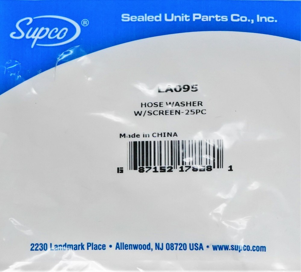 Washing Machine Hose Washer with Screen - 25 pieces