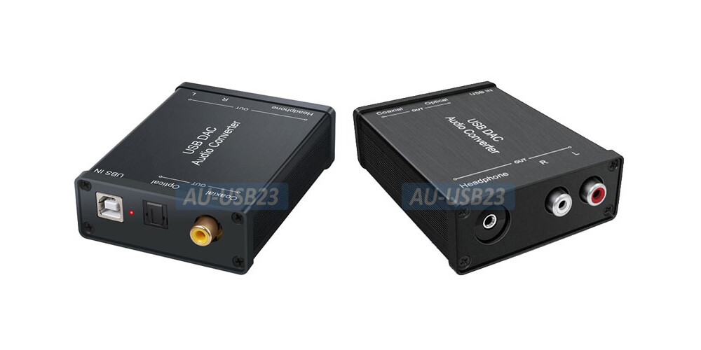 External USB Sound Card W/ Optical Analog Stereo 5.1 Outputs For Mac Android PC