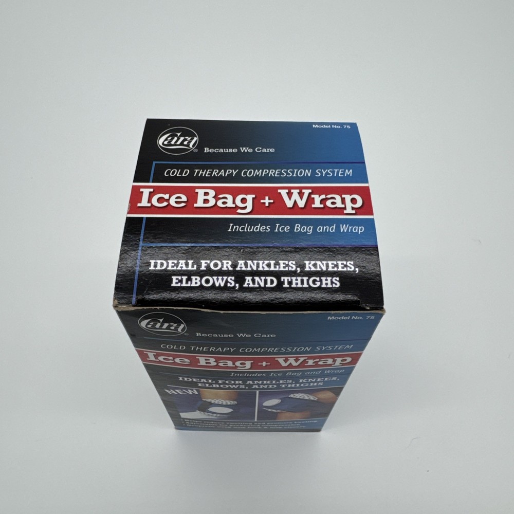 Cara Ice Bag Wrap Cold Therapy Compression System Neoprene Wrap with Hook